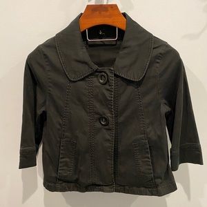 Ambition cropped 2 button blazer/jacket